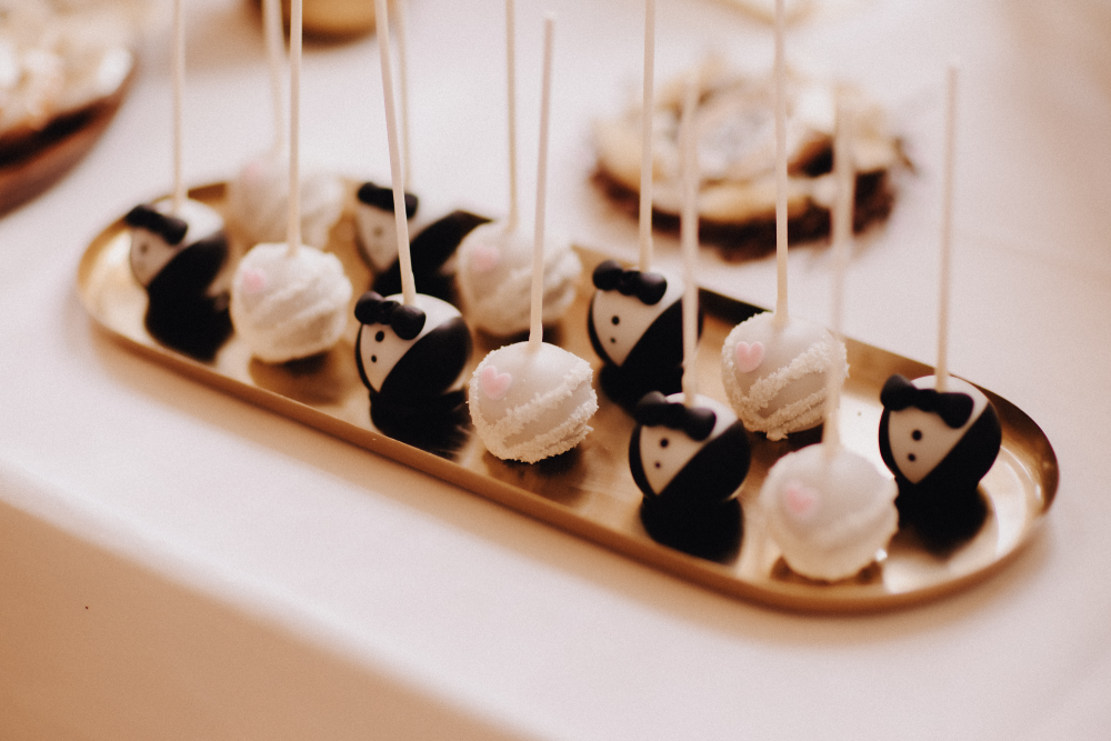 Hochzeit Cakepops Mann und Frau - Bäckerbox